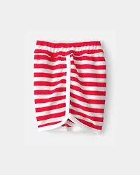 Baby 2-Piece Top & Short Set - Red