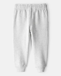 Toddler Boy DayDream Fleece Cotton Jogger - Grey