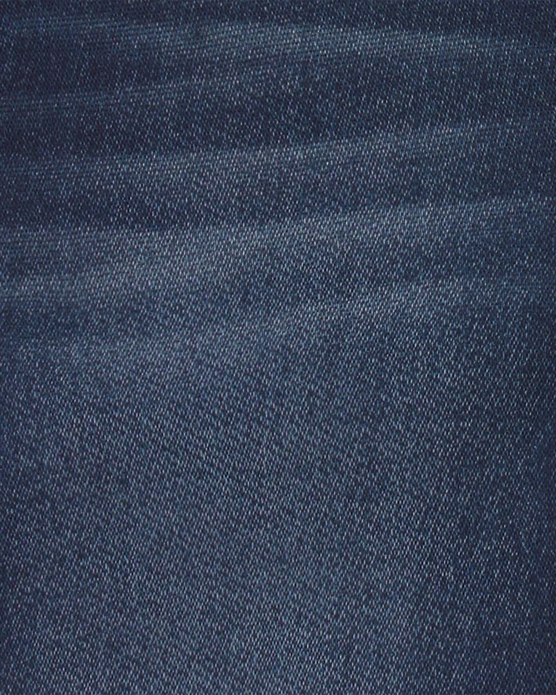 Baby Boy Denim Overalls - Dark Wash