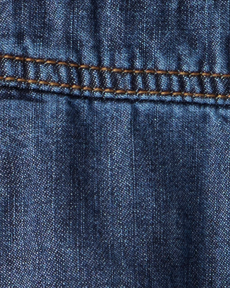 Baby Buffalo Check Overalls - Blue