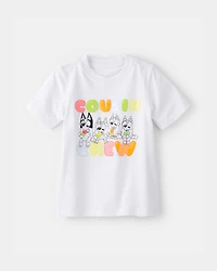 Toddler Bluey™ Graphic Tee - White