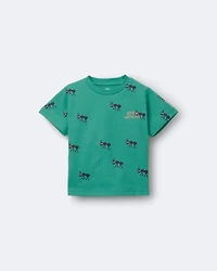 Toddler Boy Stick With Me' Dolman Tee - Dark Green
