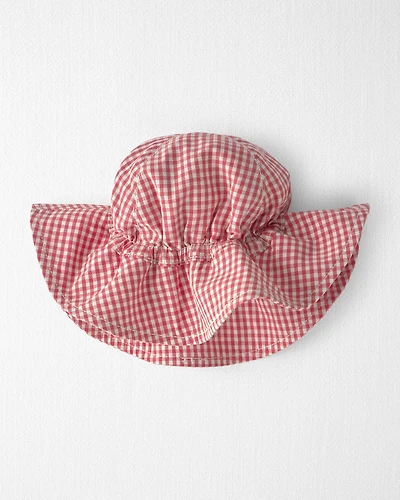Baby Girl Sunhat Made with Organic Cotton