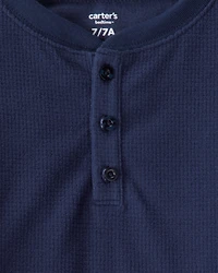 Boys Plaid Fleece Loose Fit 2-Piece Pajamas