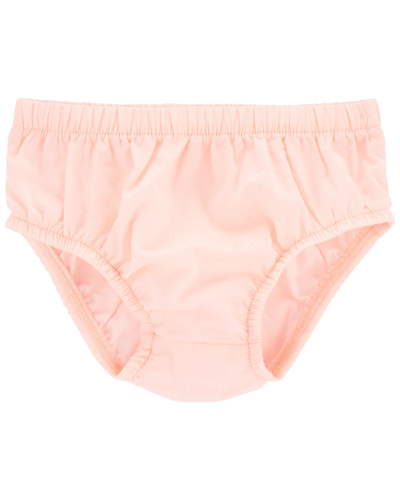 Baby Girl Eyelet Babydoll Dress - Pink