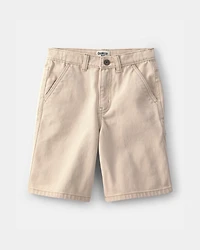 Boys Utility Shorts - Khaki