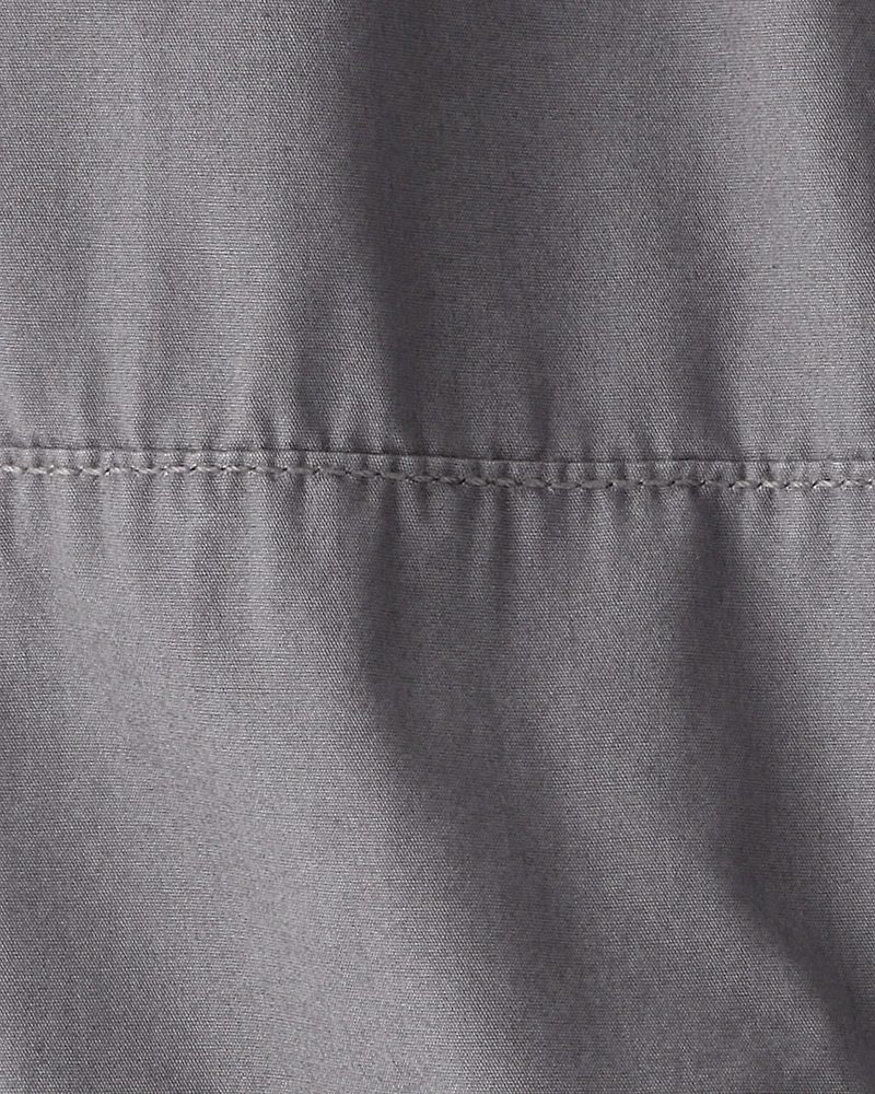 Toddler Boy Lined Joggers - Grey