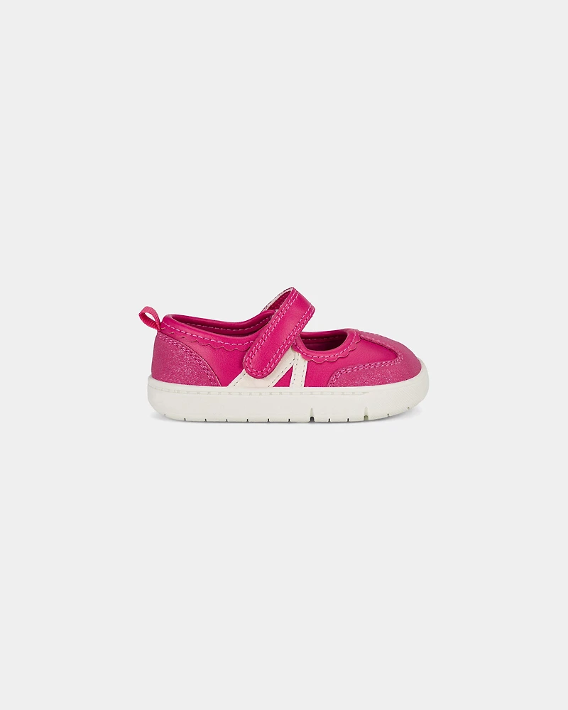 Baby Girl Every Step® First Walker Flats - Pink