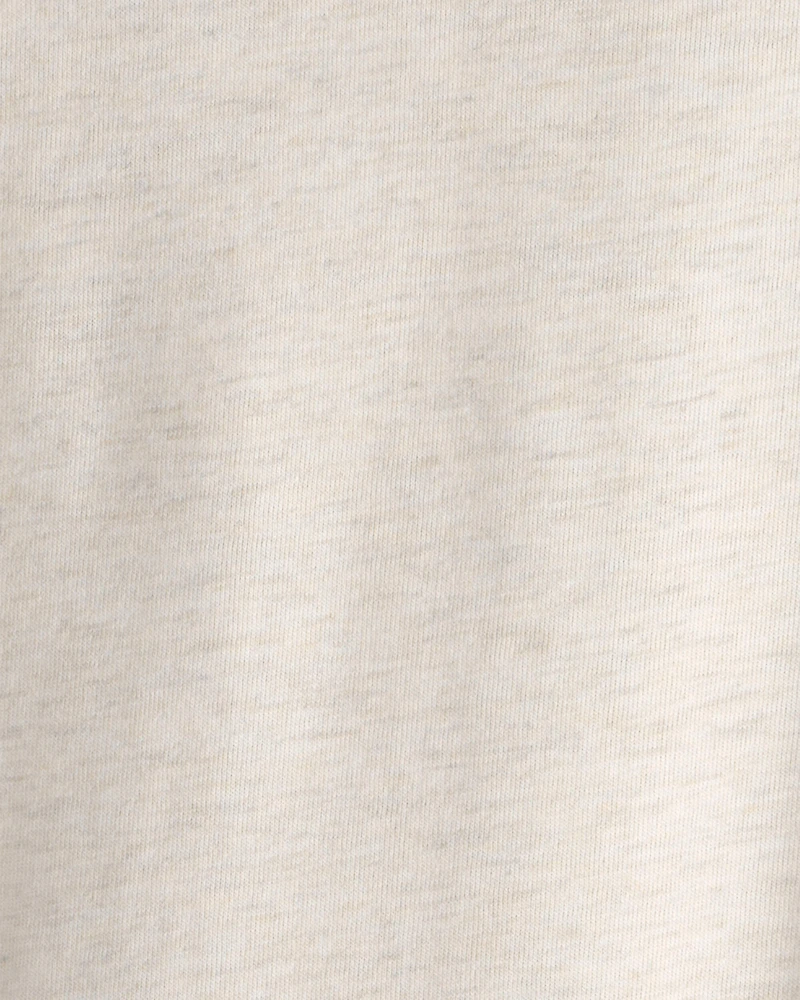 Boys Striped Short-Sleeve T-Shirt - Cream