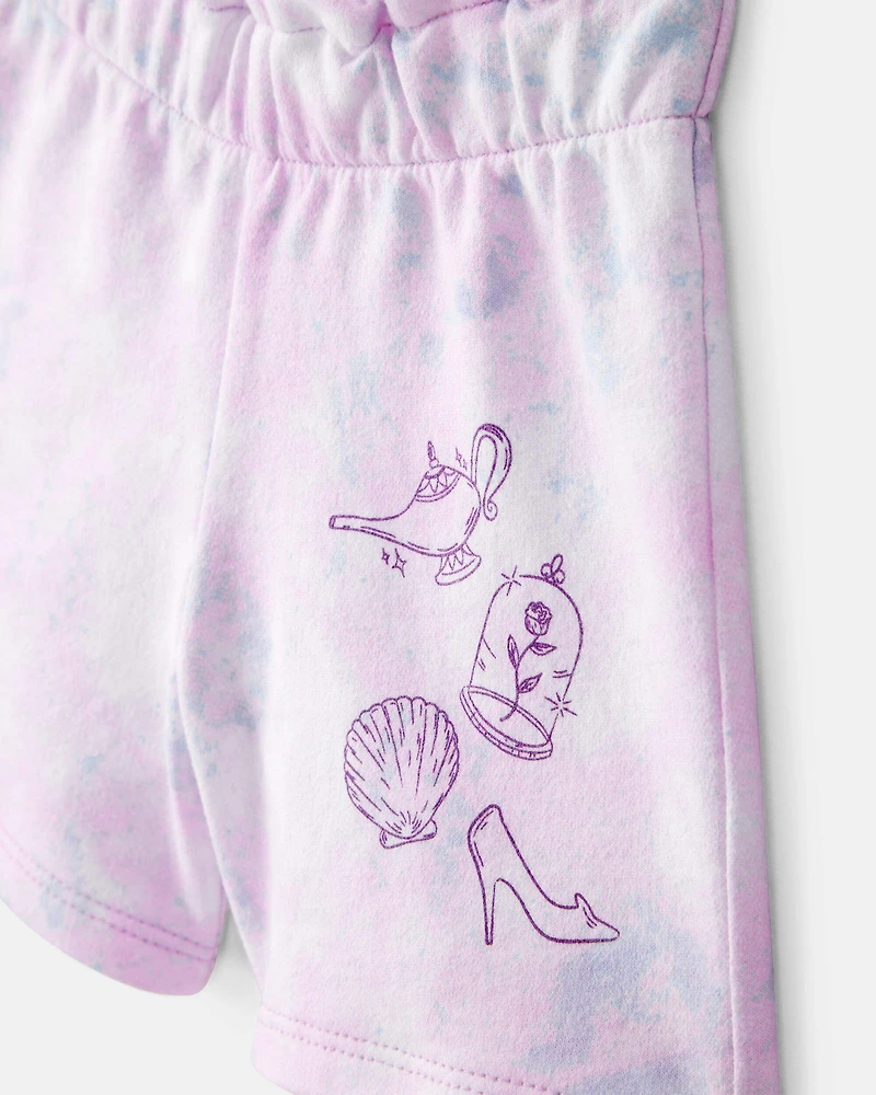 Baby Girl 2-Piece Disney Princess Outfit Set - Pink