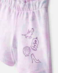 Baby Girl 2-Piece Disney Princess Outfit Set - Pink