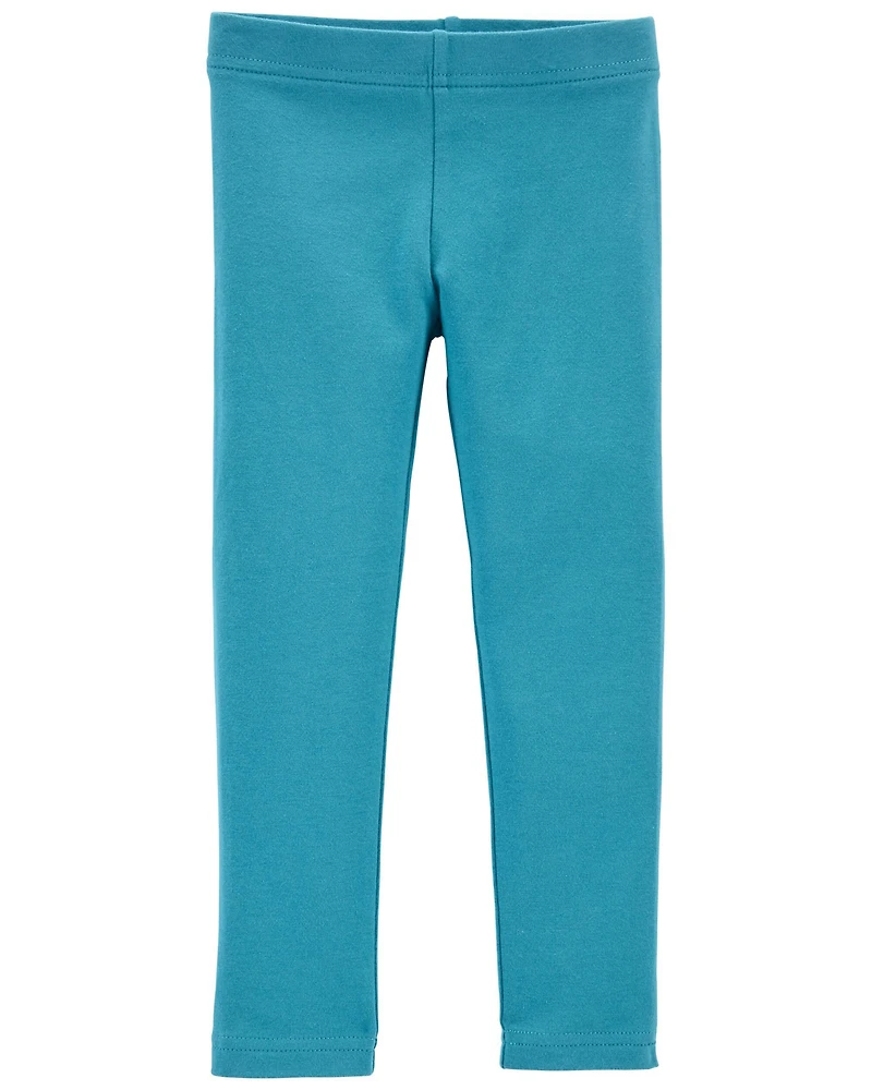 Baby Girl Cotton Stretch Leggings