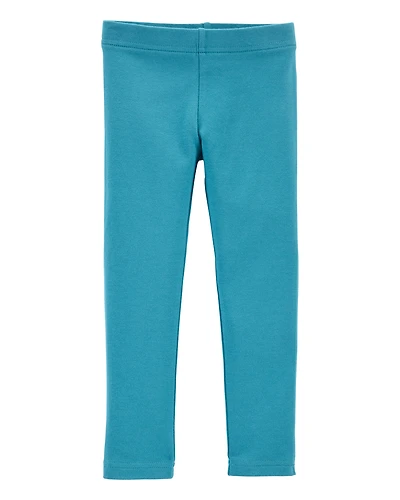 Baby Girl Cotton Stretch Leggings