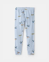 Toddler Boy Plane PurelySoft 2-Piece Pajama Set - Blue