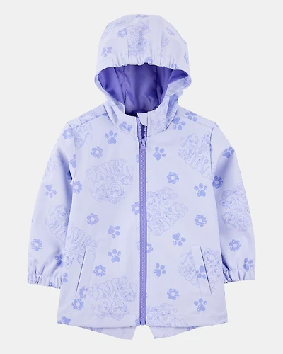 Toddler Girl PAW Patrol Rain Jacket - Purple