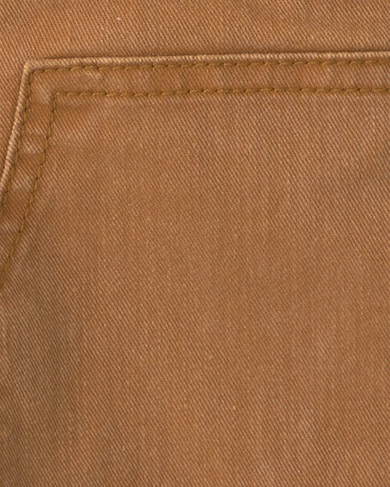Toddler Overalls - Brown