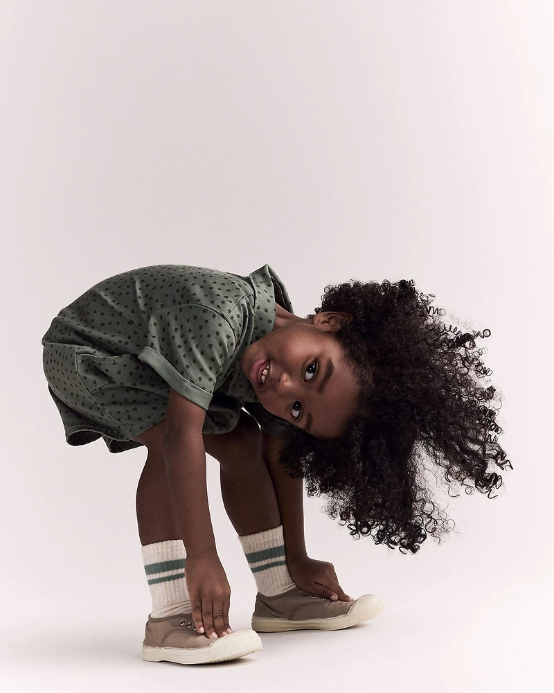 Toddler Day Out™ Romper - Olive