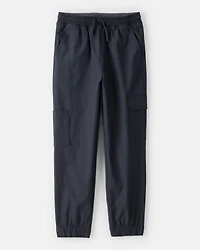 Boys Active Woven Joggers - Black