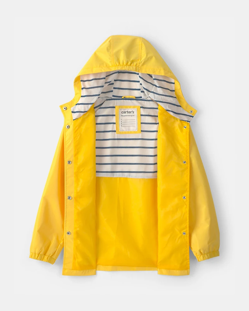 Boys Raincoat - Yellow