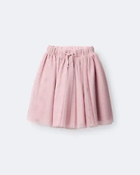 Toddler Girl Avenue Twirl™ Midi with Tulle - Light Pink