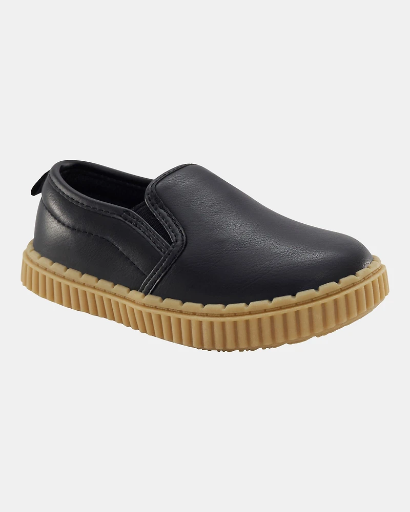 Toddler Casual Slip-On Shoe - Black