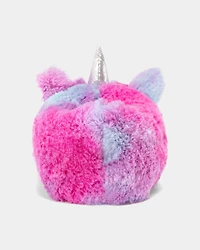 Girls Unicorn Slippers - Pink/Purple