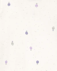 Baby 2-Piece Long-Sleeve Tee & Coverall Set - Purple