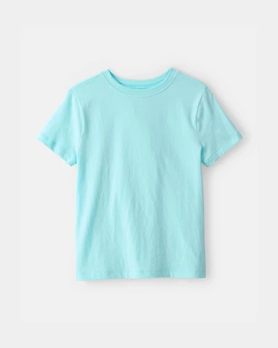 Kid Solid T-Shirt - Blue