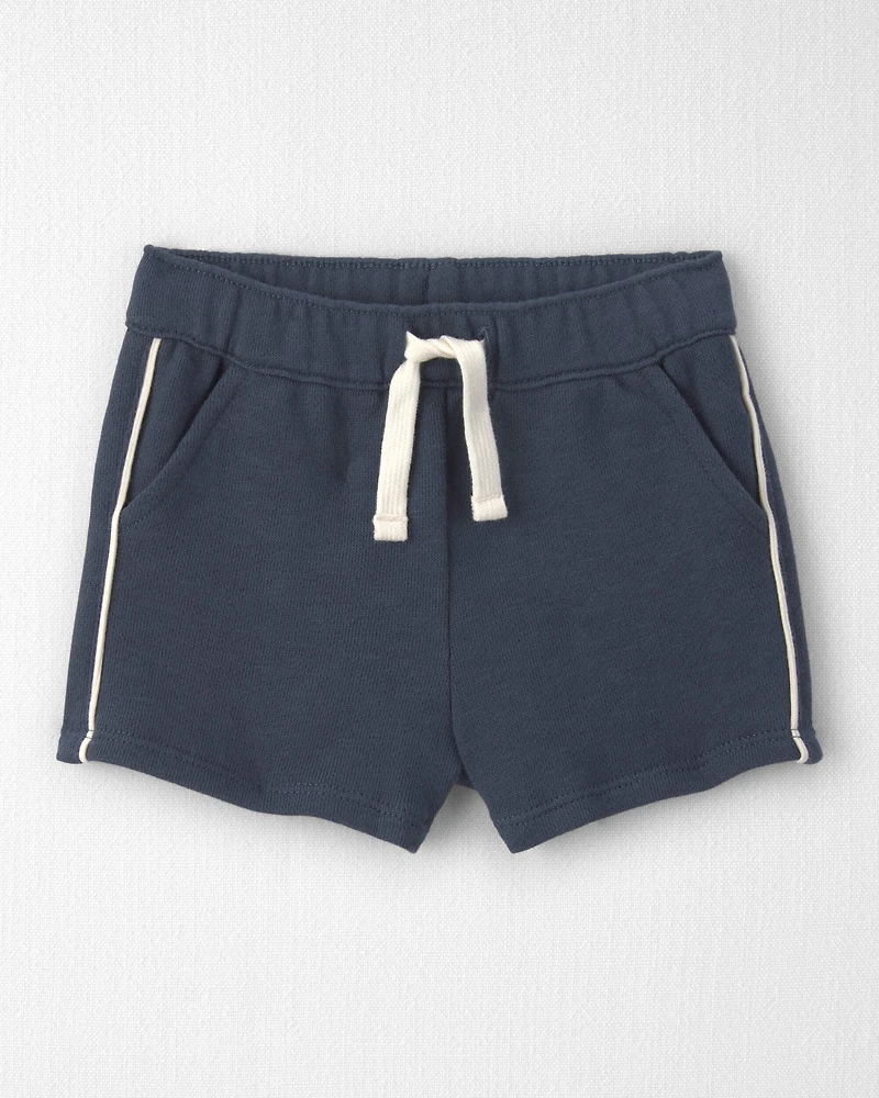 Baby 2-Piece Organic Cotton French Terry Pullover & Short Set