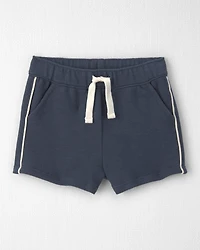 Baby 2-Piece Organic Cotton French Terry Pullover & Short Set