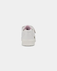 Toddler Girl Cheetah Sneakers - White/Brown