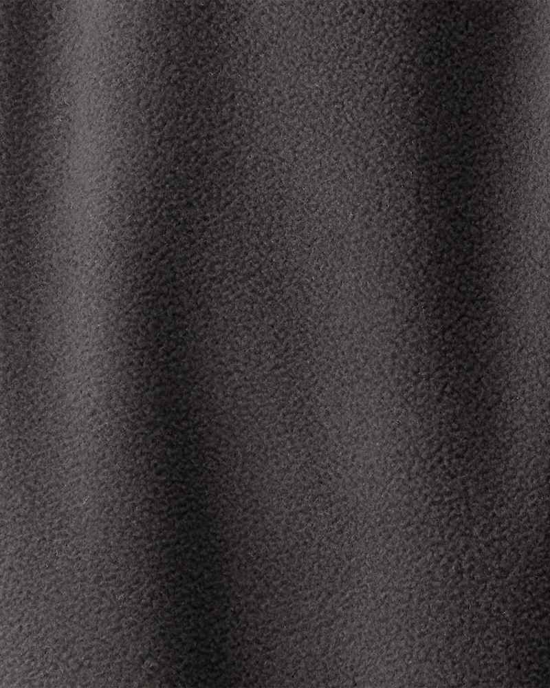 Toddler Boy Fleece Joggers - Black