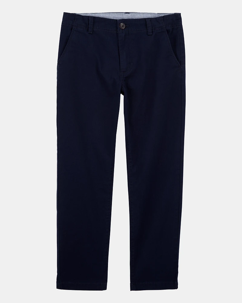 Boys Chino Uniform Pants - Navy