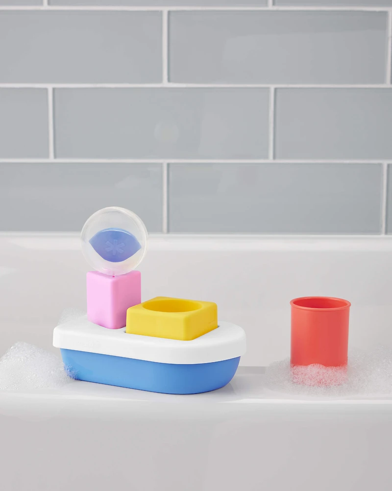 STEM Learning & Play Stocking Boat Baby Bath Toy