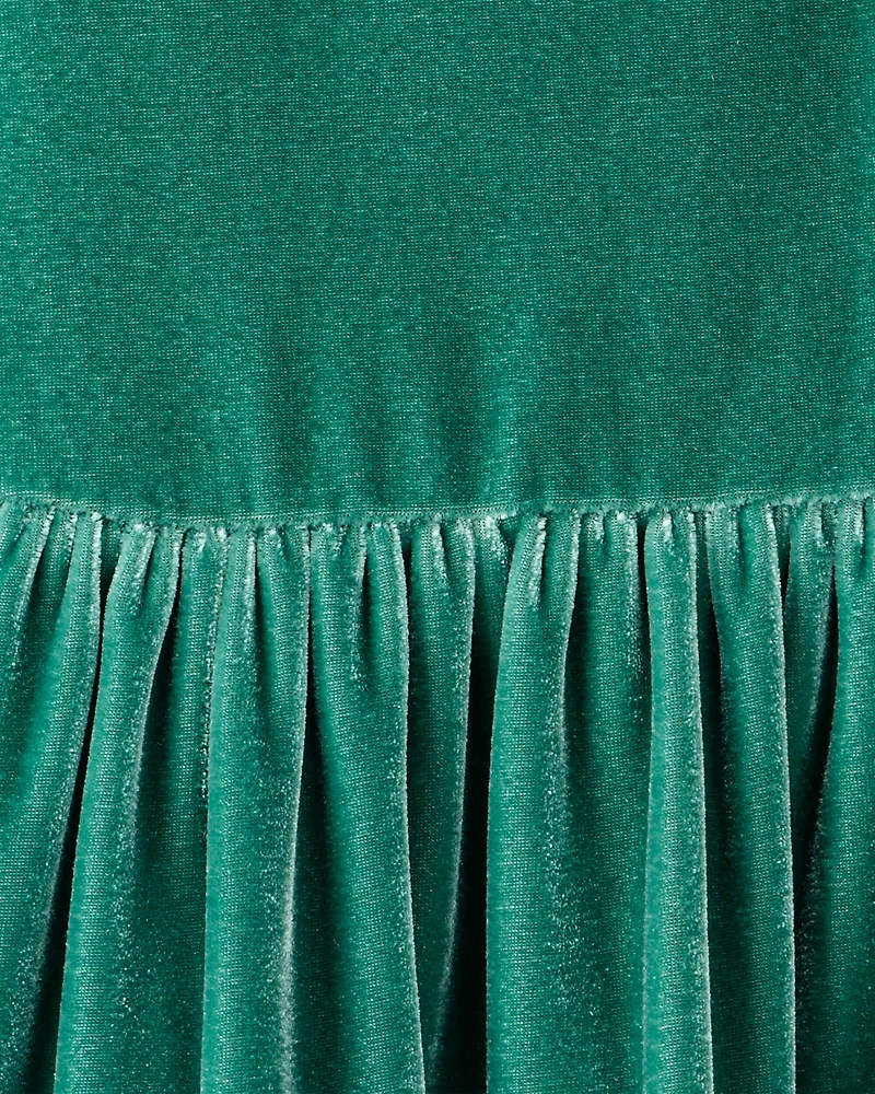 Toddler Girl Velour Dress