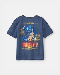 Boys Star Wars  Graphic Tee - Blue