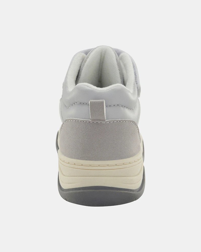 Toddler Casual Easy On High-Top Sneakers - Grey