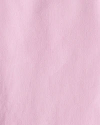 Girls Corduroy Dress Set - Pink/Ivory