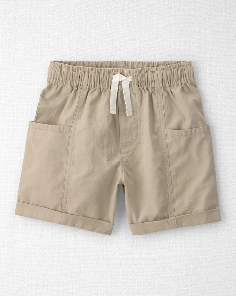 Boys 2-Piece Top & Shirt Set Made with Organic Cotton in Red Gingham