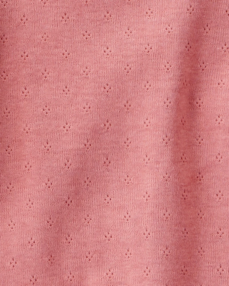 Baby 3-Piece Floral Little Vest Set - Pink