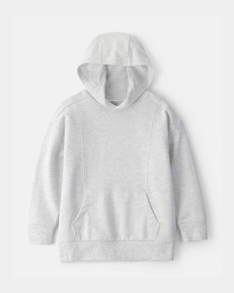 Boys 2-Piece French Terry Hoodie & Jogger Set - Grey