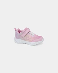 Toddler Girl Star Light-Up Athletic Sneakers - Pink