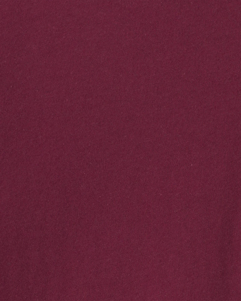 Toddler Boy Long-Sleeve Tee - Burgundy