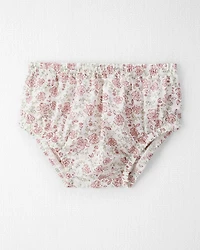 Baby Girl Organic Cotton Dress in Prairie Blossom Print