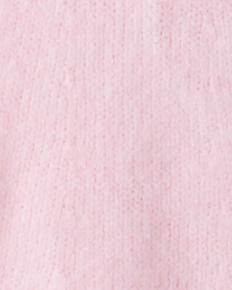 Girls Flared Sweater Knit Pants