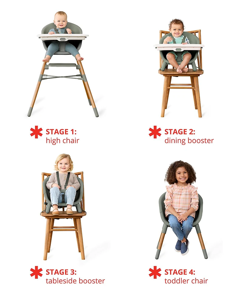 EON 4-in-1 High Chair - Thyme Green