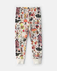 Toddler 2-Piece Halloween Scavenger Hunt 100% Cotton Snug Fit Pajama Set