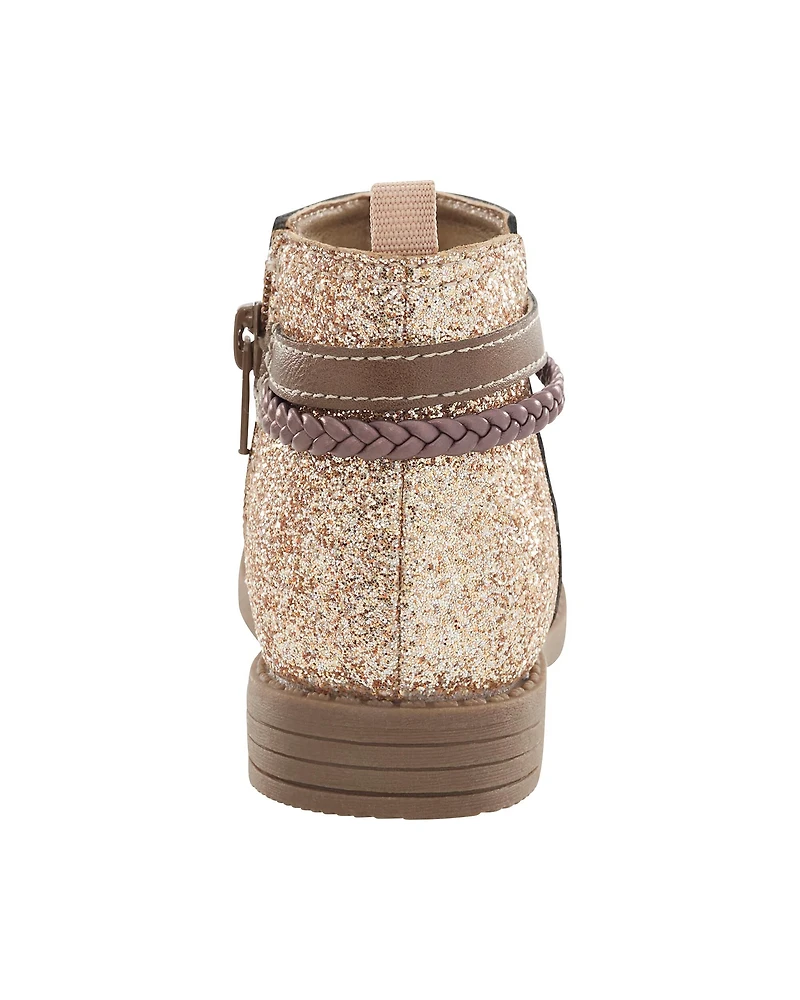 Toddler Glitter Chelsea Boots