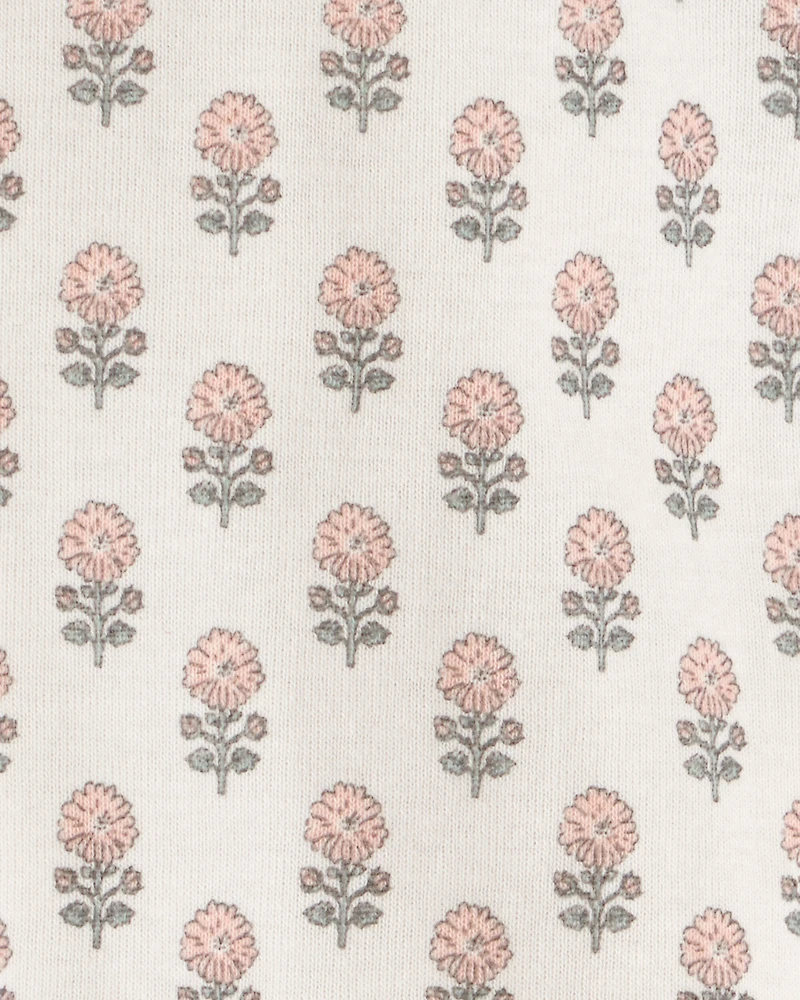 Baby Girl 2-Pack Organic Cotton Grow-With-Me Joggers