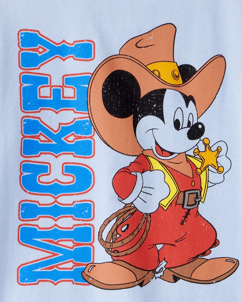Toddler Disney© Mickey Mouse Short-Sleeve Graphic Tee - Blue